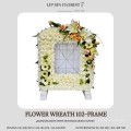 FLOWER WREATH 102-FRAME
