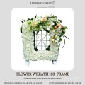 FLOWER WREATH 103-FRAME