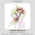 FLOWER WREATH 124