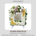FLOWER WREATH 172