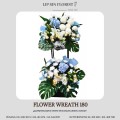 FLOWER WREATH 180