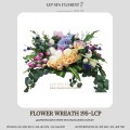 FLOWER WREATH 195-LCP