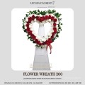 FLOWER WREATH 200