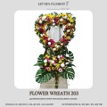 FLOWER WREATH 203