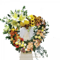 FLOWER WREATH 204