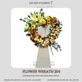 FLOWER WREATH 204