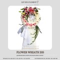FLOWER WREATH 205