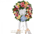 FLOWER WREATH 206