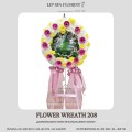 FLOWER WREATH 208