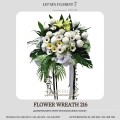 FLOWER WREATH 216