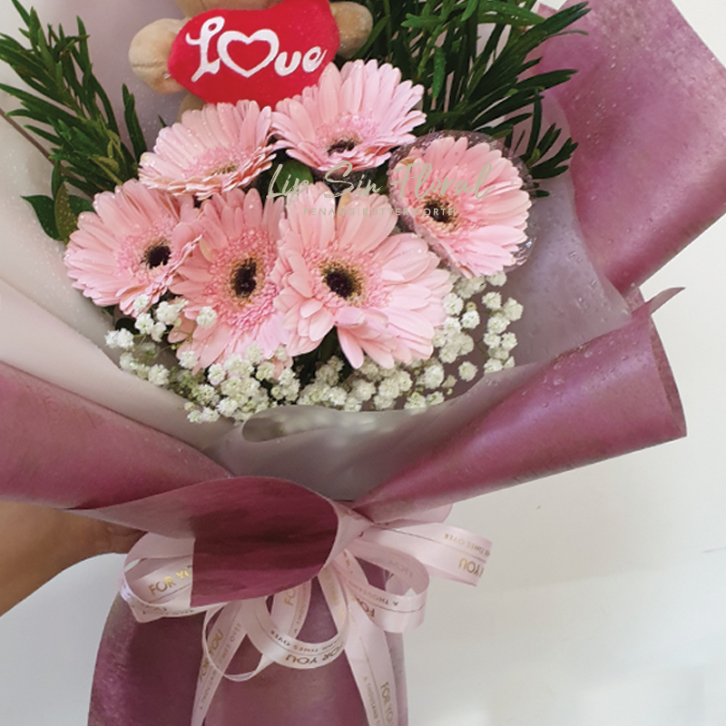 Chocolate Bouquet 4 - Foryou Flowers, Penang Florist