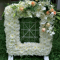 FLOWER WREATH 103-FRAME