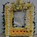 FLOWER WREATH 105-FRAME