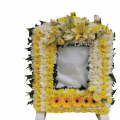 FLOWER WREATH 105-FRAME