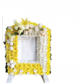 FLOWER WREATH 122-FRAME